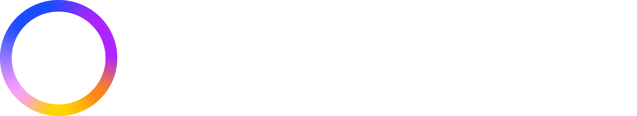 large circular and vibrant icon followed by Eterna Cloud company name 